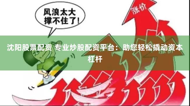 沈阳股票配资 专业炒股配资平台：助您轻松撬动资本杠杆